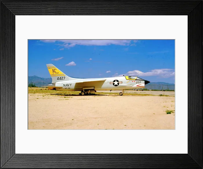 Framed Print : Vought DF-8F Crusader 1444427 Framed Print : Vought DF-8F Crusader 1444427