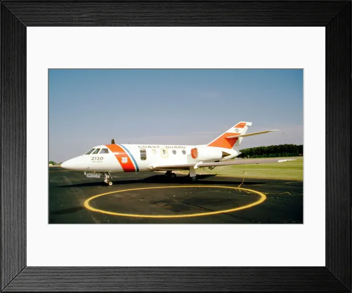 Framed Print : Dassault-Breguet HU-25A Guardian 2130 Framed Print : Dassault-Breguet HU-25A Guardian 2130