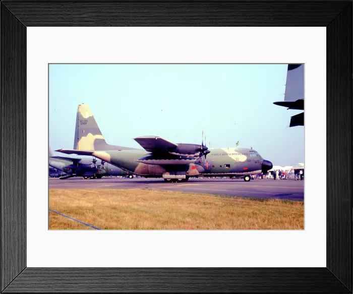 Framed Print : Lockheed C-130H Hercules 2458 Framed Print : Lockheed C-130H Hercules 2458
