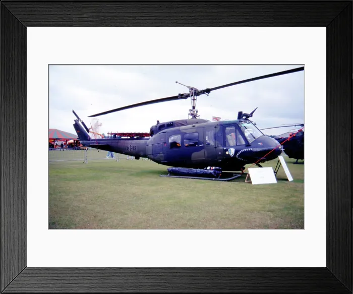 Framed Print : Dornier-Bell UH-1D 71+12 Framed Print : Dornier-Bell UH-1D 71+12