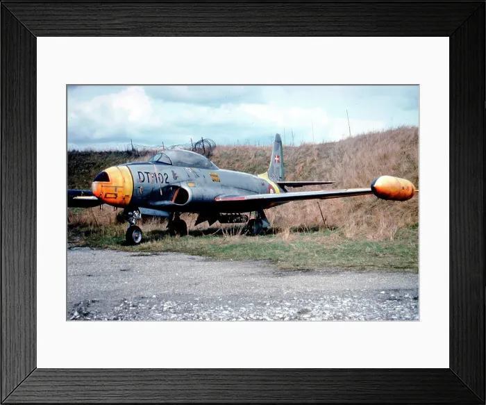 Framed Print : Lockheed T-33A DT-102 Framed Print : Lockheed T-33A DT-102