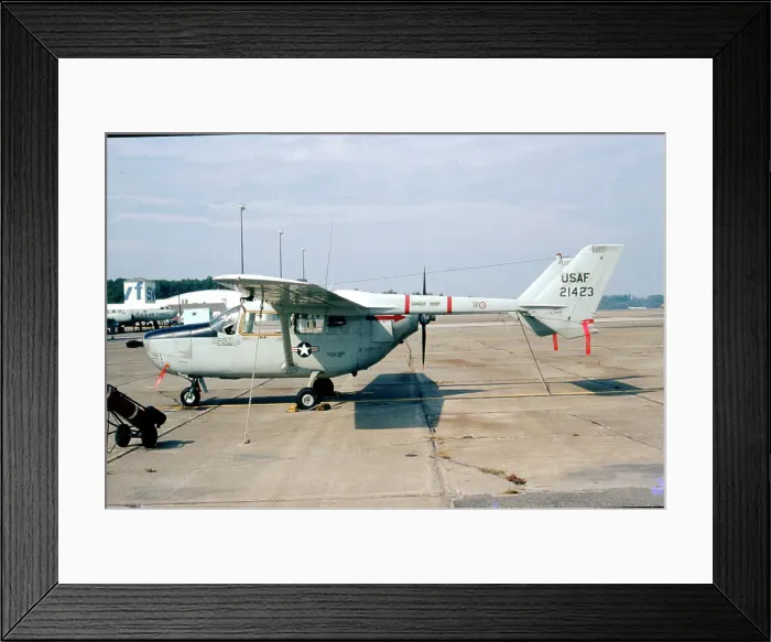 Framed Print : Cessna O-2A Super Skymaster 67-21423 Framed Print : Cessna O-2A Super Skymaster 67-21423