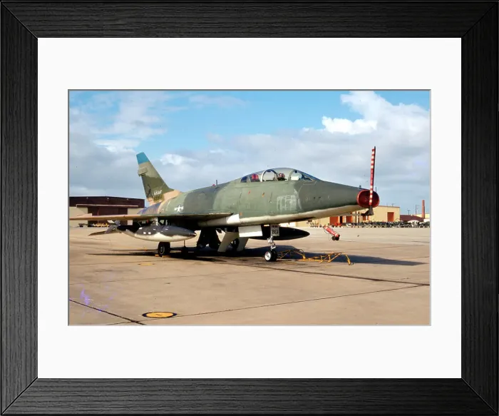 Framed Print : North American F-100F Super Sabre 56-3861 Framed Print : North American F-100F Super Sabre 56-3861