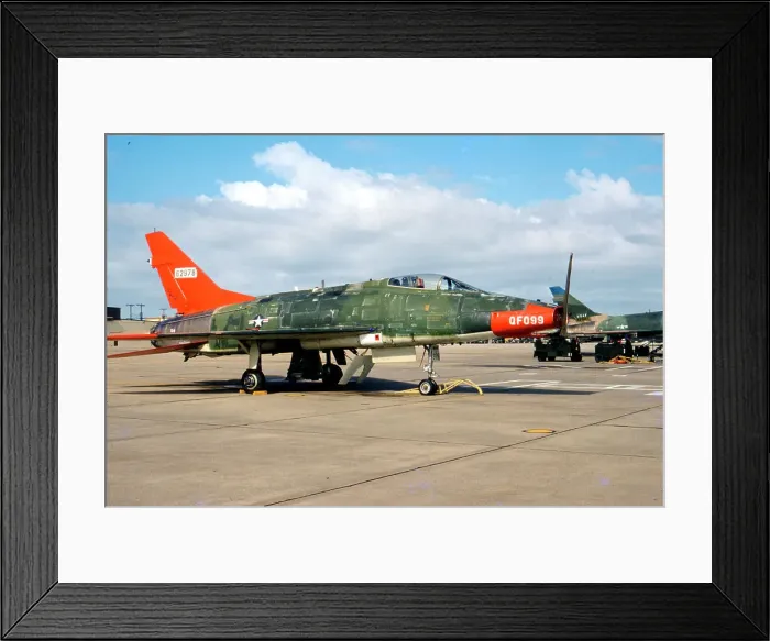 Framed Print : North American QF-100D 56-2978 - QF099 Framed Print : North American QF-100D 56-2978 - QF099
