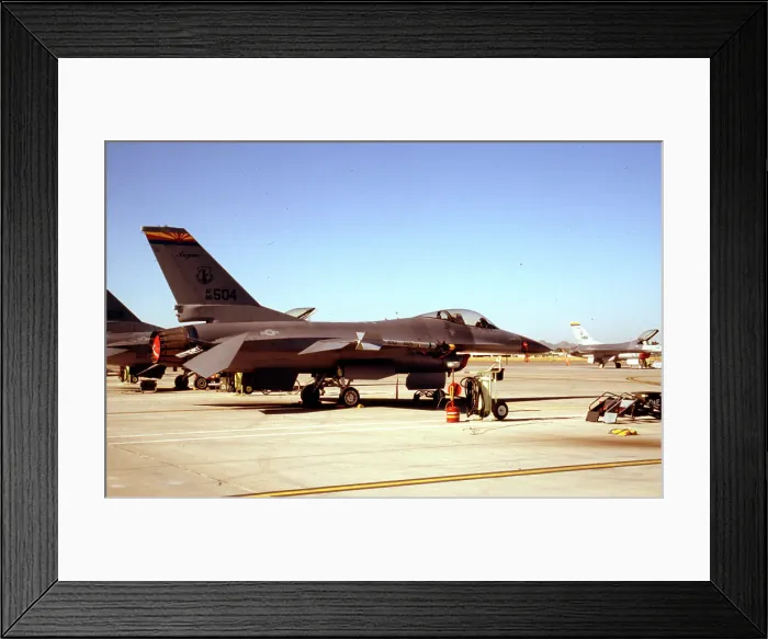 Framed Print : General Dynamics F-16A Fighting Falcon 80-0504 Framed Print : General Dynamics F-16A Fighting Falcon 80-0504