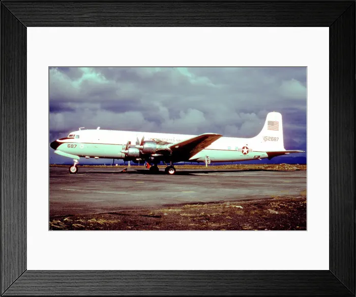 Framed Print : Douglas C-118A Liftmaster 152687 Framed Print : Douglas C-118A Liftmaster 152687