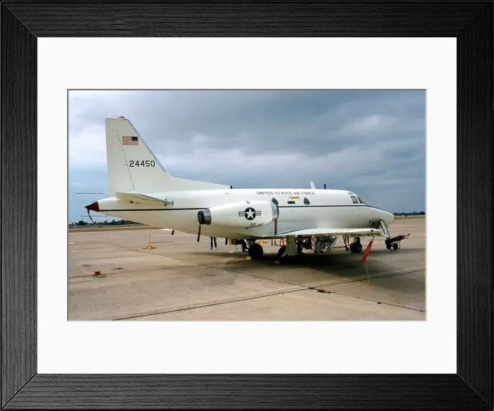 Framed Print : North American T-39A Sabreliner 62-4450 Framed Print : North American T-39A Sabreliner 62-4450