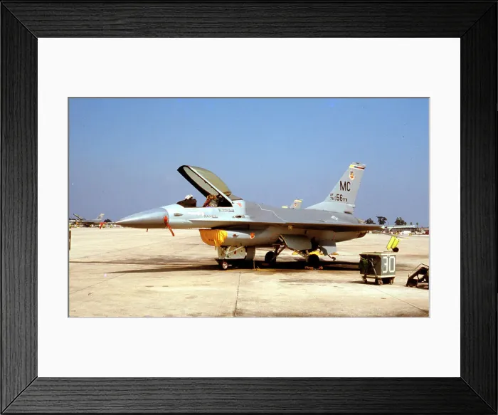 Framed Print : General Dynamics F-16A Fighting Falcon 78-0345 Framed Print : General Dynamics F-16A Fighting Falcon 78-0345