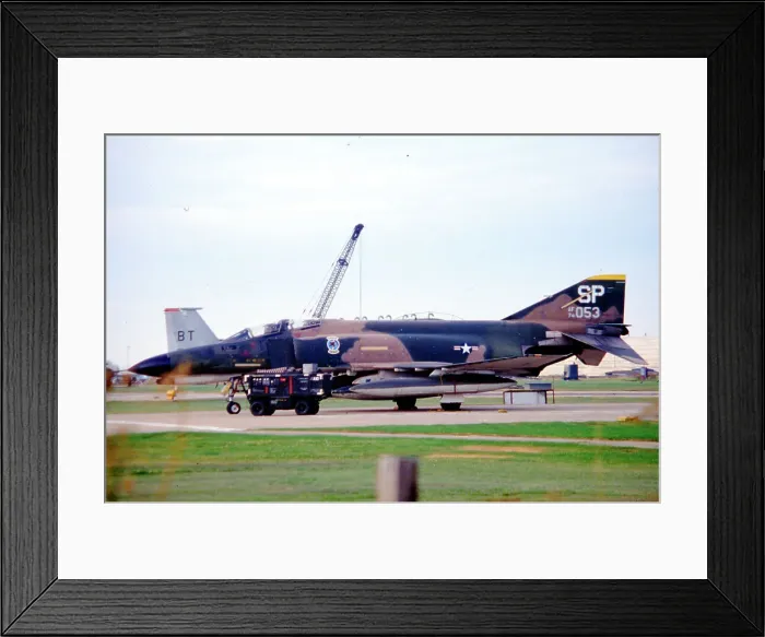 Framed Print : McDonnell Douglas F-4E Phantom Framed Print : McDonnell Douglas F-4E Phantom