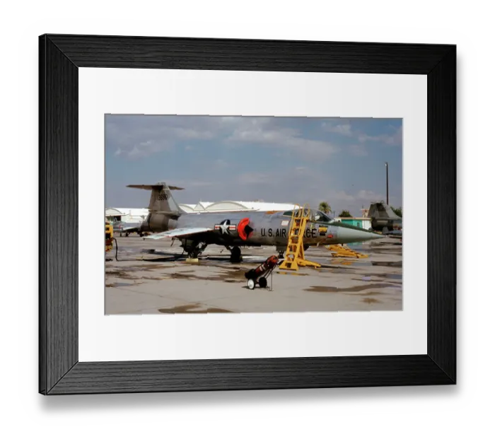 Framed Print : Fokker F-104G Starfighter KG+283 - 63-13690 Framed Print : Fokker F-104G Starfighter KG+283 - 63-13690