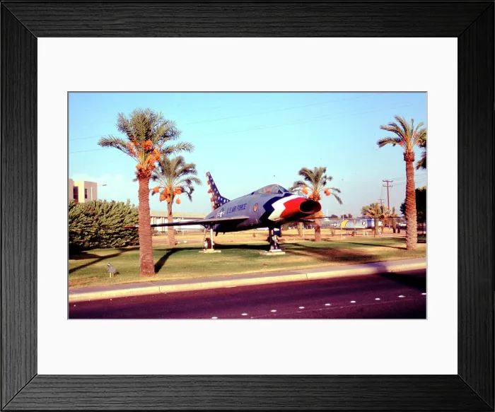 Framed Print : North American F-100D Super Sabre Framed Print : North American F-100D Super Sabre