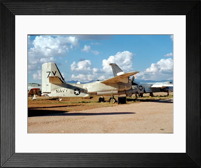 Framed Print : Grumman S-2A Tracker 136468 Framed Print : Grumman S-2A Tracker 136468