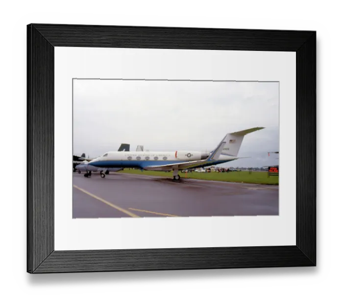 Framed Print : Gulfstream C-20B 86-0201 Framed Print : Gulfstream C-20B 86-0201