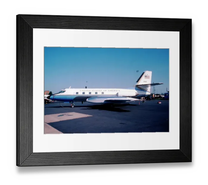 Framed Print : Lockheed VC-140B JetStar 61-2491 Framed Print : Lockheed VC-140B JetStar 61-2491