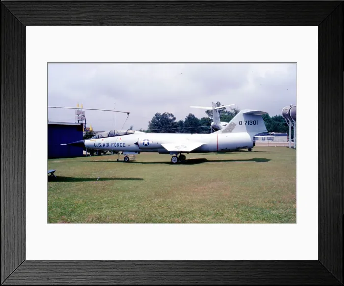 Framed Print : Lockheed F-104B-5-LO Starfighter 57-1301 Framed Print : Lockheed F-104B-5-LO Starfighter 57-1301