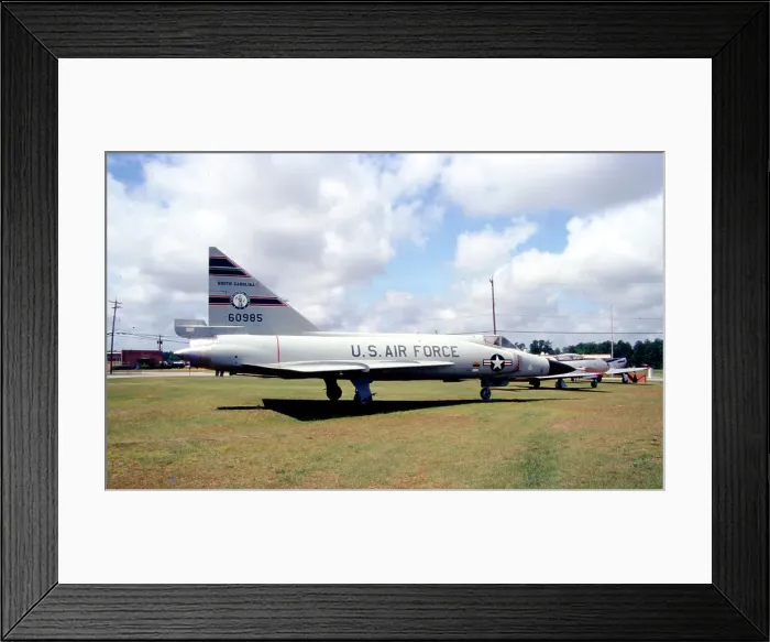 Framed Print : Convair F-102A Delta Dagger 56-0985 Framed Print : Convair F-102A Delta Dagger 56-0985