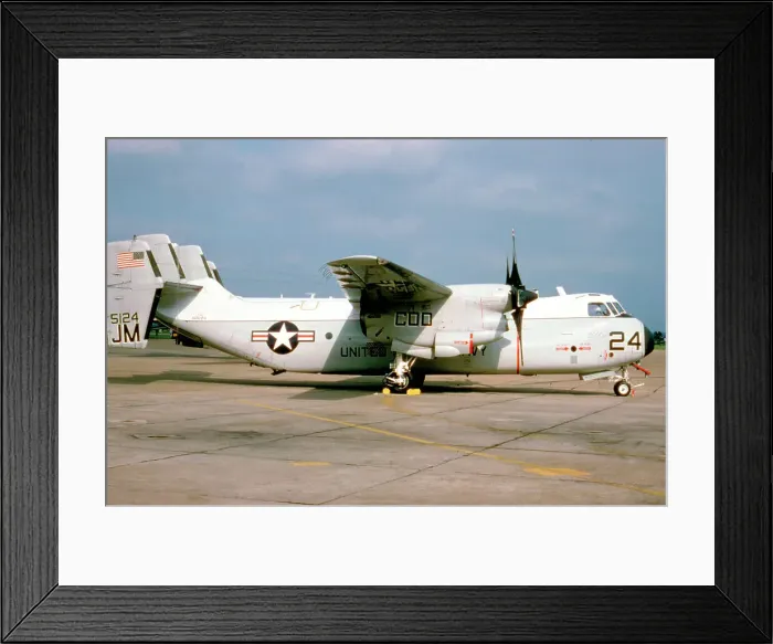 Framed Print : Grumman C-2A Greyhound 155124