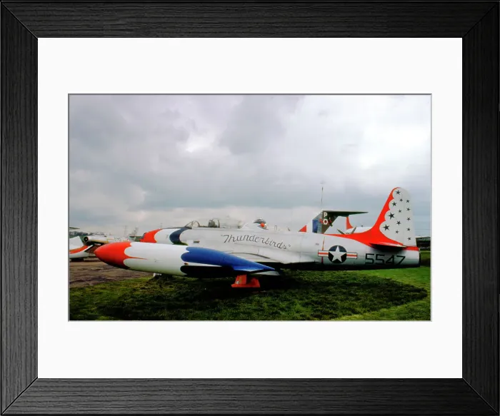 Framed Print : Lockheed T-33A 55-4433 Framed Print : Lockheed T-33A 55-4433