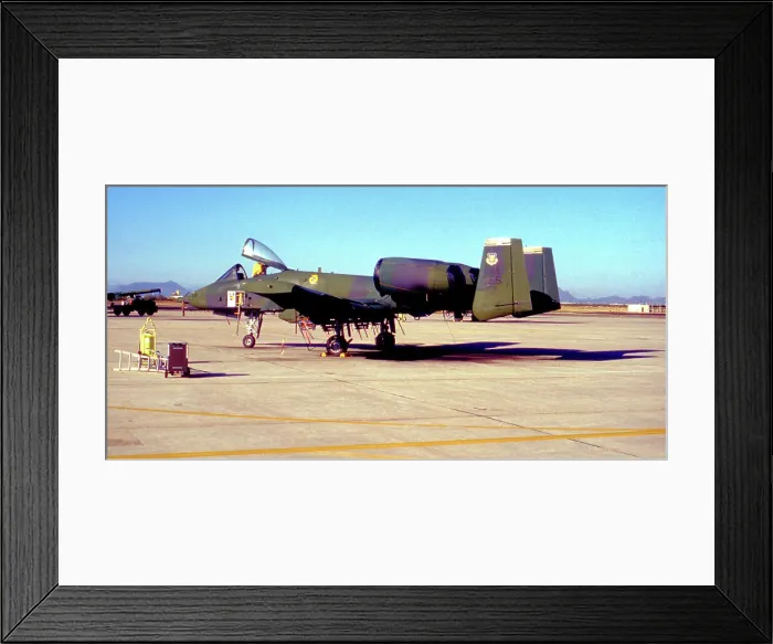 Framed Print : Fairchild Republic A-10A Thunderbolt ii Framed Print : Fairchild Republic A-10A Thunderbolt ii
