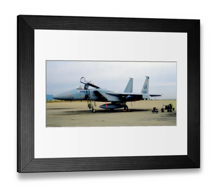Framed Print : McDonnell Douglas F-15A Eagle 76-0043