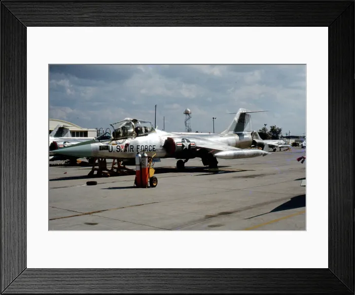 Framed Print : Lockheed TF-104G Starfighter 66-13631 - 28+12 Framed Print : Lockheed TF-104G Starfighter 66-13631 - 28+12