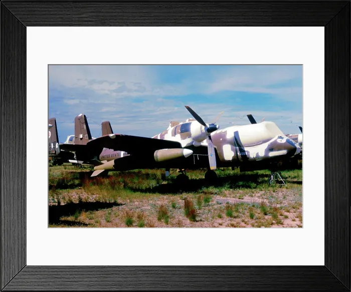 Framed Print : Grumman OV-1C Mohawk 61-2710 Framed Print : Grumman OV-1C Mohawk 61-2710