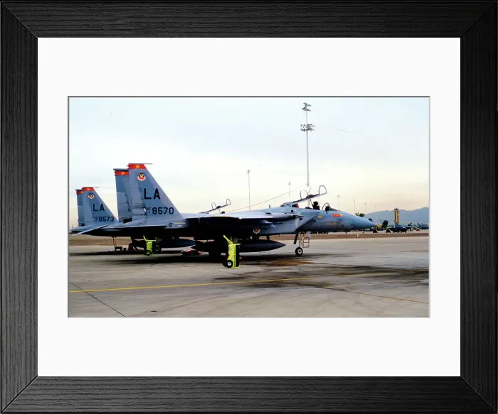 Framed Print : McDonnell Douglas F-15D Eagle 78-0570 Framed Print : McDonnell Douglas F-15D Eagle 78-0570