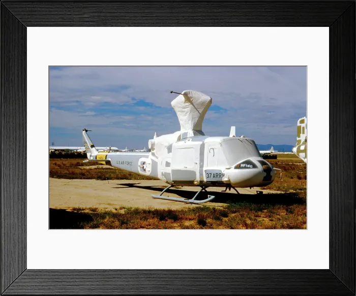 Framed Print : Bell UH-1F iroquois 65-7918 Framed Print : Bell UH-1F iroquois 65-7918