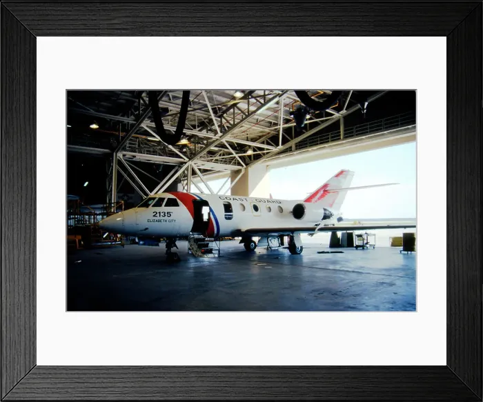 Framed Print : Dassault-Breguet HU-25A Guardian 2135 Framed Print : Dassault-Breguet HU-25A Guardian 2135