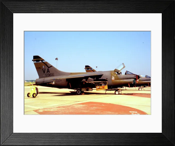 Framed Print : Ling-Temco-Vought A-7D Corsair II 70-0966 Framed Print : Ling-Temco-Vought A-7D Corsair II 70-0966