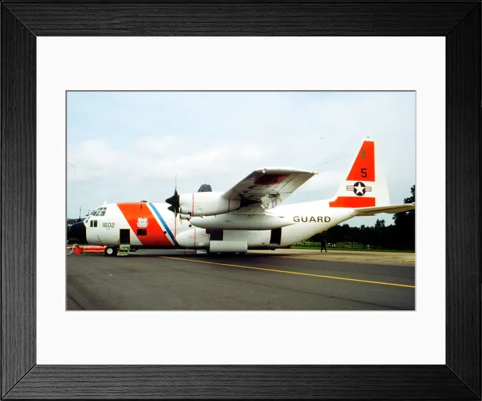 Framed Print : Lockheed HC-130H Hercules 1602 Framed Print : Lockheed HC-130H Hercules 1602