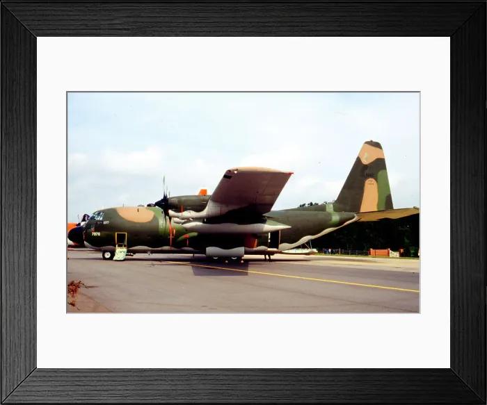 Framed Print : Lockheed C-130E Hercules 63-7876 Framed Print : Lockheed C-130E Hercules 63-7876