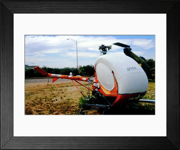 Framed Print : Hughes TH-55A Osage 64-18133