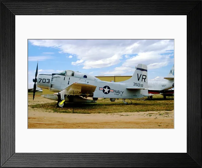 Framed Print : Douglas EA-1F Skyraider 135018 Framed Print : Douglas EA-1F Skyraider 135018
