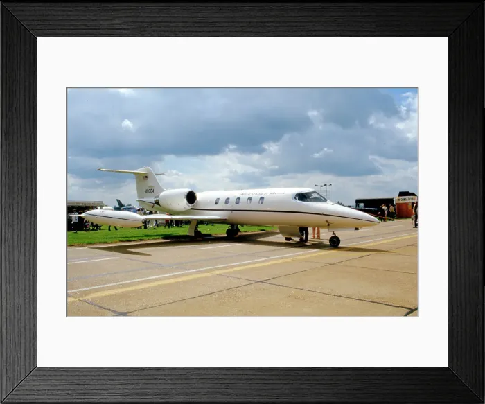 Framed Print : Gates Learjet C-21A 84-0084