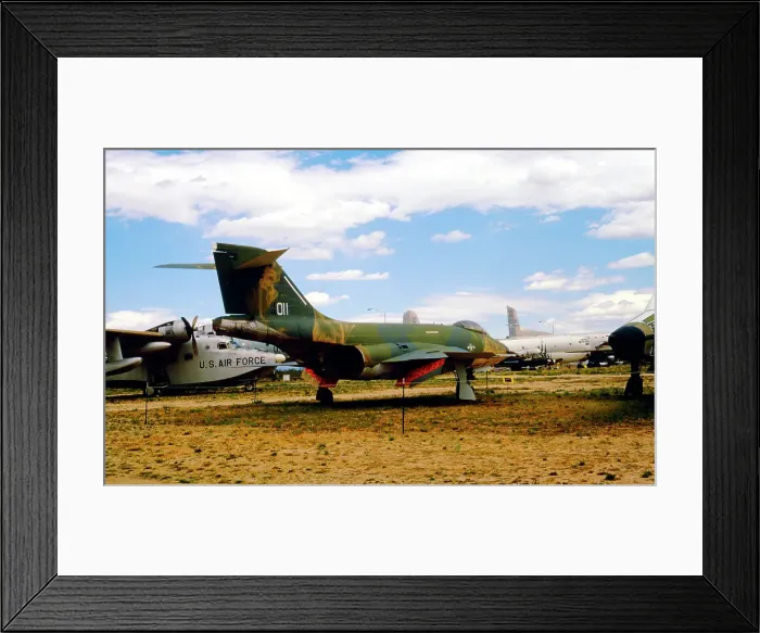 Framed Print : McDonnell F-101C Voodoo 56-011 Framed Print : McDonnell F-101C Voodoo 56-011