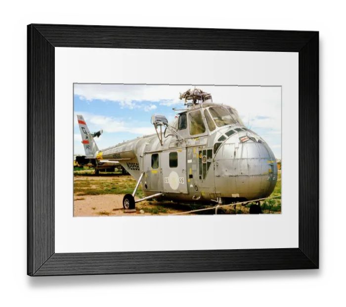 Framed Print : Sikorsky H-19B Chickasaw 52-7537 Framed Print : Sikorsky H-19B Chickasaw 52-7537