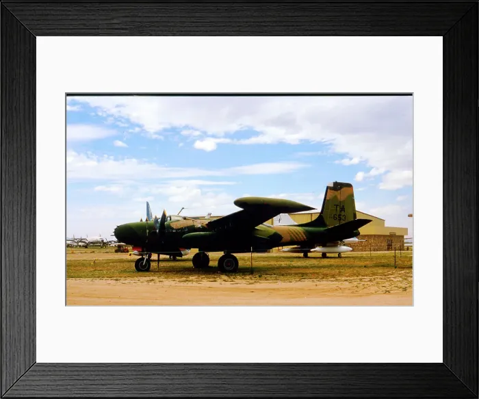 Framed Print : On Mark B-26K Counter invader 64-17653 Framed Print : On Mark B-26K Counter invader 64-17653