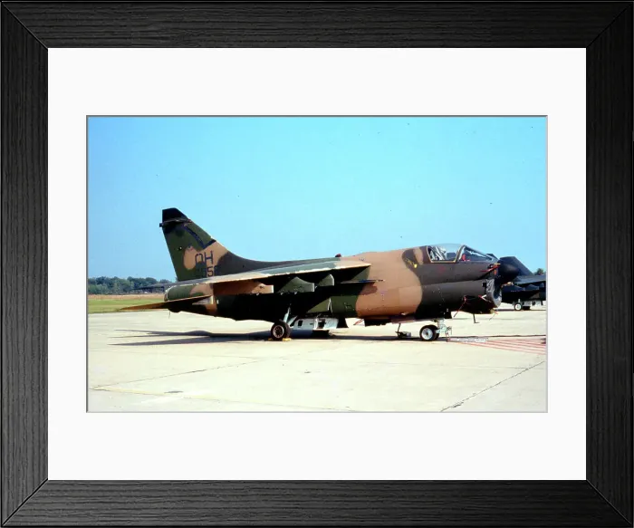 Framed Print : Ling-Temco-Vought A-7D Corsair II 70-1056 Framed Print : Ling-Temco-Vought A-7D Corsair II 70-1056