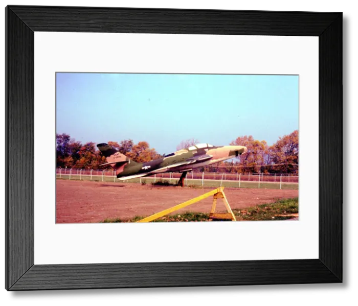 Framed Print : Republic RF-84F Thunderflash 51-1986 Framed Print : Republic RF-84F Thunderflash 51-1986