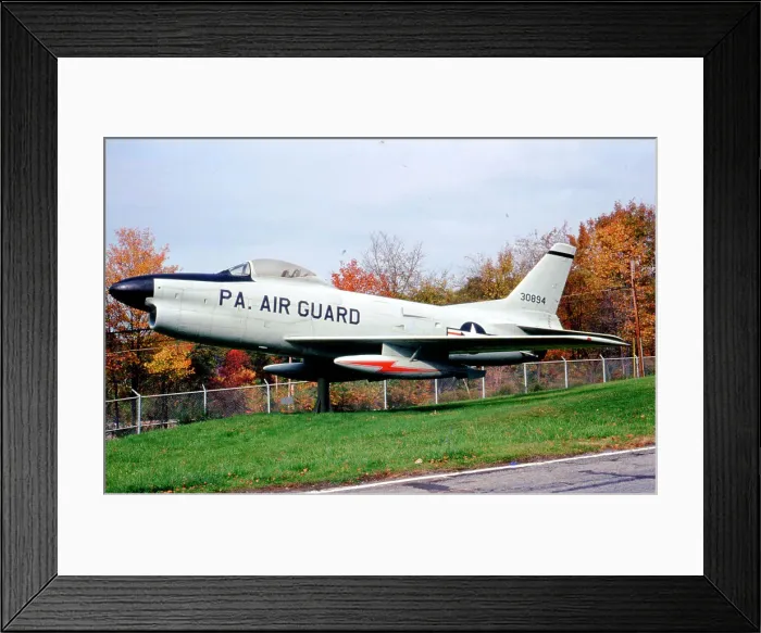 Framed Print : North American F-86L Sabre 53-894 Framed Print : North American F-86L Sabre 53-894