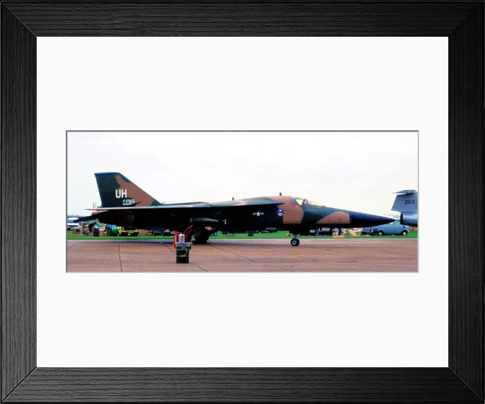 Framed Print : General Dynamics F-111E 68-0019