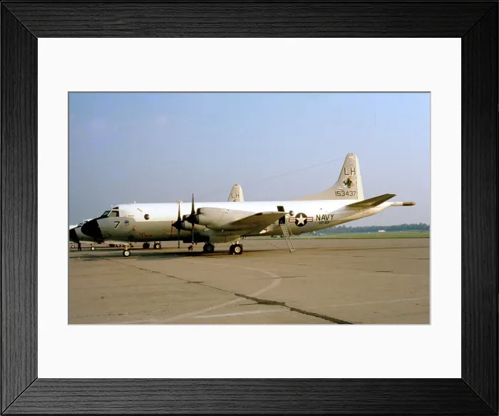 Framed Print : Lockheed P-3B Orion 153437 Framed Print : Lockheed P-3B Orion 153437