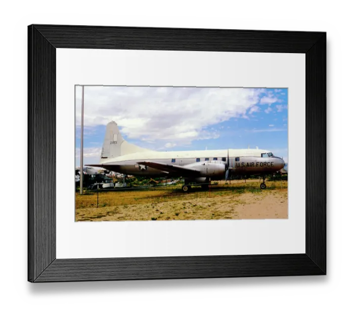 Framed Print : Convair T-29D 52-1183 Framed Print : Convair T-29D 52-1183