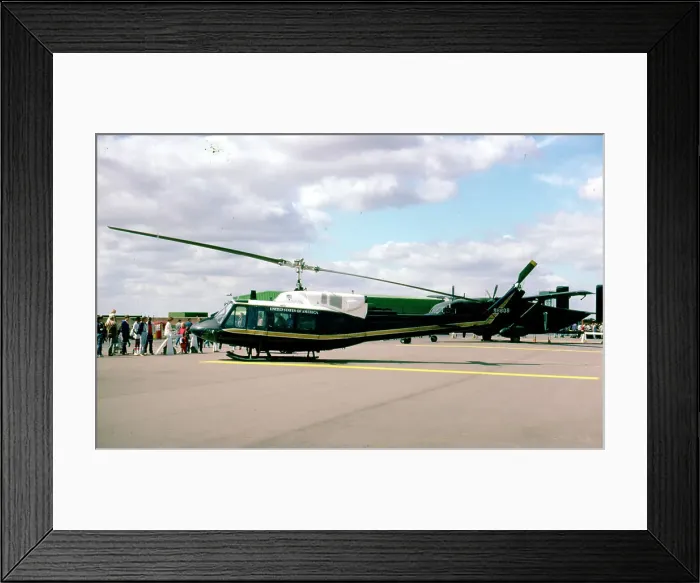 Framed Print : Bell UH-1N 69-6609 Framed Print : Bell UH-1N 69-6609