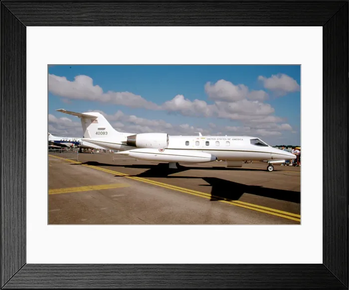 Framed Print : Gates Learjet C-21A 84-0083