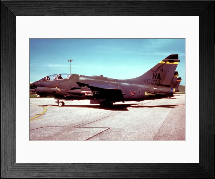 Framed Print : Ling-Temco-Vought A-7K Corsair II 81-0073 Framed Print : Ling-Temco-Vought A-7K Corsair II 81-0073