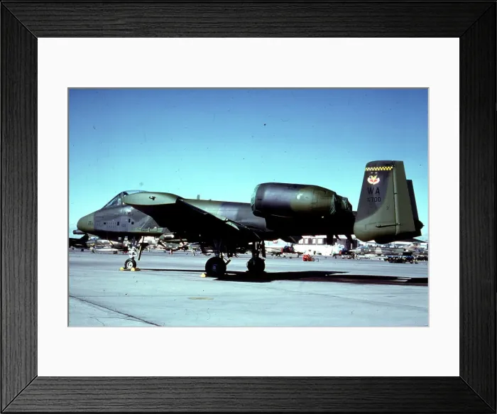 Framed Print : Fairchild Republic A-10A Thunderbolt II 78-0700 Framed Print : Fairchild Republic A-10A Thunderbolt II 78-0700