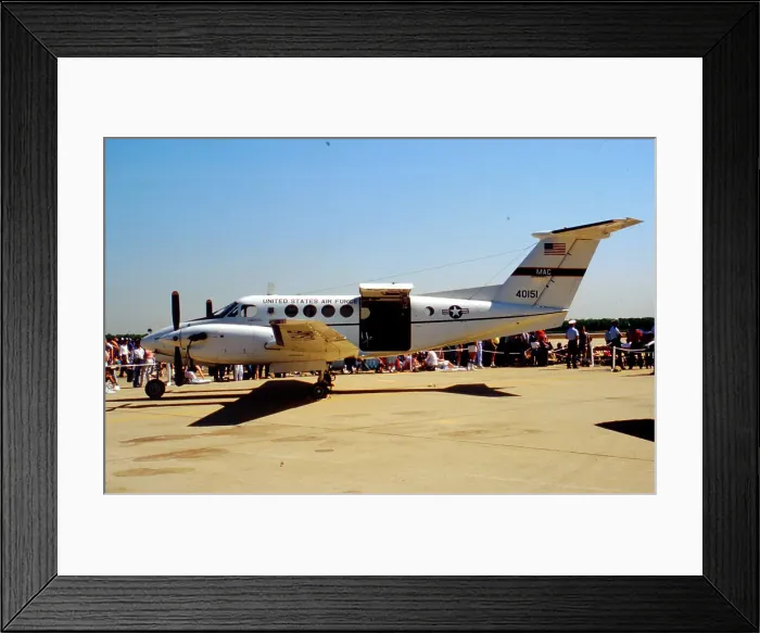 Framed Print : Beech C-12F Huron 84-00151 Framed Print : Beech C-12F Huron 84-00151
