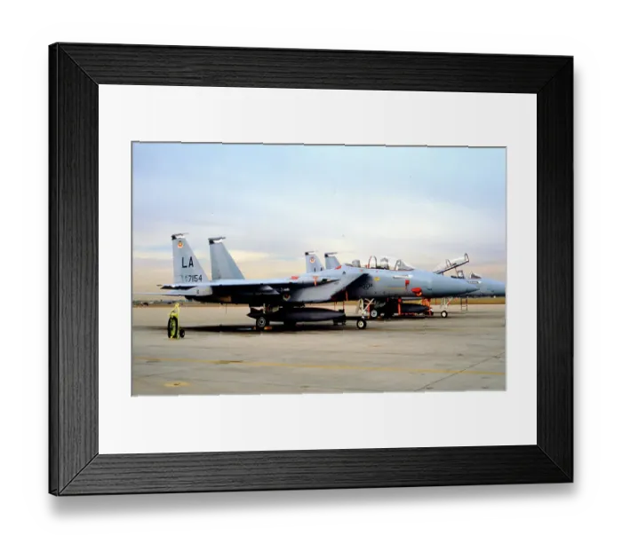 Framed Print : McDonnell Douglas F-15B Eagle 77-0154 Framed Print : McDonnell Douglas F-15B Eagle 77-0154